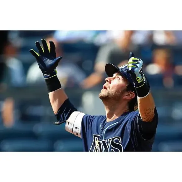 NICK FRANKLIN signed Major League BASEBALL (MARINERS - ANGELS- BREWERS) W/COA - Picture 7 of 8